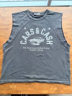 Zara Two Joeys Tank Top  "Cars & Cash"